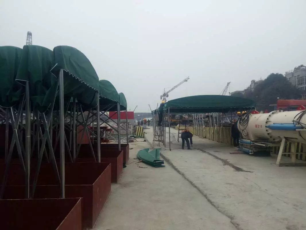 邳州市邳州市中铁二十一局工地移动施工棚